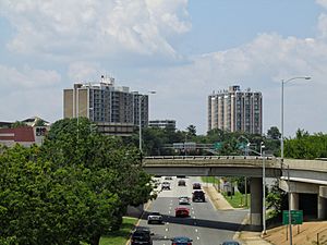 Landmark, Alexandria, VA skyline
