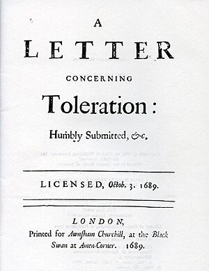 Letter Concerning Toleration