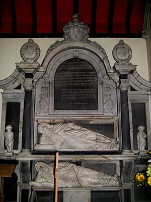Lilleshall St Michaels - Leveson memorial 01
