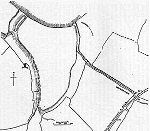 Maes Knoll Somerset Map