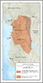 Map of Arbanon (Arbëria)