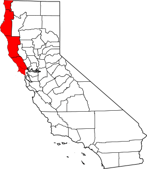 The North Coast Region of the state of California
