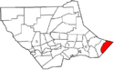 Map of Lycoming County Pennsylvania Highlighting Jordan Township.png