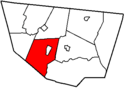 A medium size township in the southwest of the county