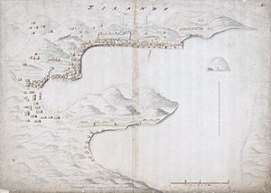 Map of the bay of Hirado