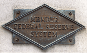Member Federal Reserve System plaque