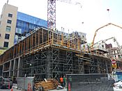 Millennium Tower construction, 18 August 2014