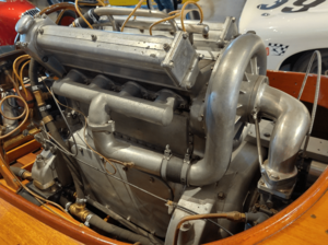 Miller marine racing engine