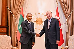 Mohamed Muizzu meets Recep Tayyip Erdoğan (4)