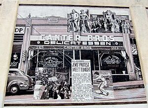Mural - Canter's Deli, Los Angeles