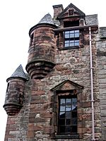 Newark Castle turrets