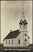 Norwegian Lutheran Church, Willow City, North Dakota (16878274707)