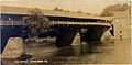 Old Bridge, Bethlehem, Pennsylvania postcard photograph from 1906
