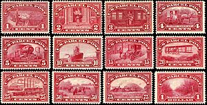 Parcel Post 1912-13 issues