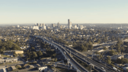 Parramatta Skyline aerial