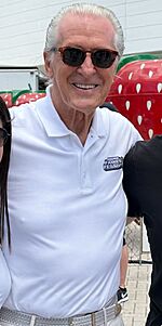 Pat Riley at the Miami Heat Family Festival in March 2023