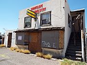 Phoenix-Sunnyslope- Abandoned Sunnyslope Auto Uphoistery Building-1940