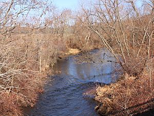 Pine Creek in New Columbus, Pennsylvania