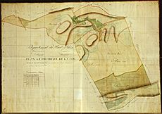 Plan géométrique de Reconvilier 1800-1815