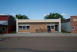 Post office in Flasher, North Dakota