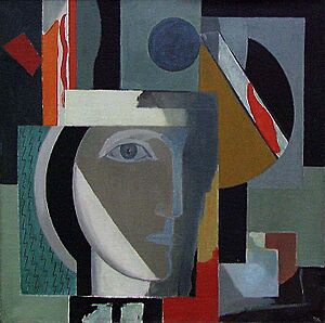 Ragnhild Kaarbø - Komposisjon med hode, 1925