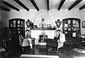 Ricardo Güiraldes - interior de su casa en San Antonio de Areco en 1928
