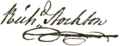 Richard Stockton signature