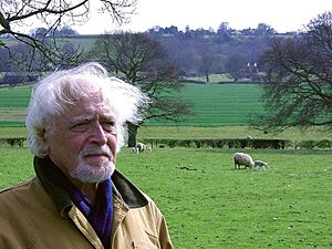 Rudi Martinus van Dijk near his home in Peasmarsh, East Sussex in 2003.jpg