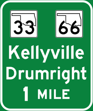 SH33 SH66 Kellyville Drumright 1MILE