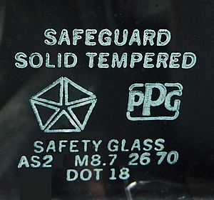 Safeguard Glass Markings 1
