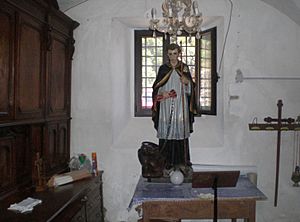 Santo Stefano d'Aveto-statua san bernardo di mentone ad Ascona