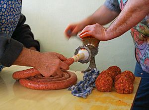 Sausage making-H-1