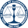 Official seal of Clarksville, Tennessee