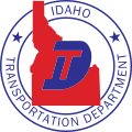 Seal of the Idaho Department of Transportation