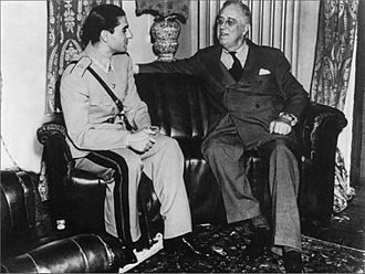 Shah with FDR