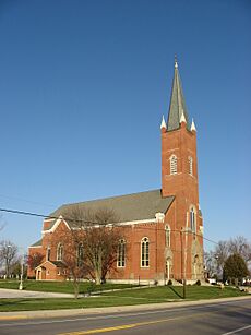 St. John's at Maria Stein front and western side