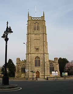 St John the Baptist, Keynsham, tower end.jpg