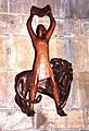 St Mark and the Lion sculpture by laurence broderick