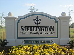 Sterlington, LA, welcome sign IMG 2838.JPG