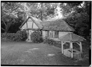 THATCHED-ROOF COTTAGE - Harold Lloyd Estate, Beverly Hills, Los Angeles County, CA HABS CAL,19-BEVHI,2-19