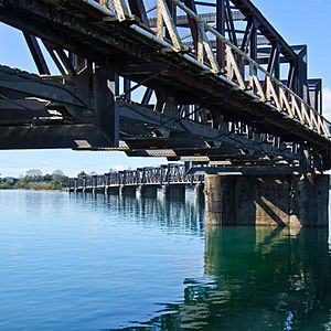 Tauranga train bridge