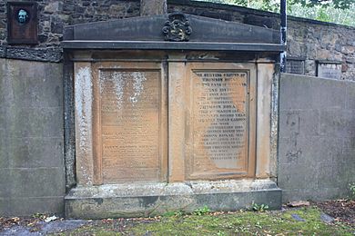 Thomson Bonar's grave, St Cuthberts Churchyard, Edinburgh