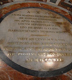 Tomb of Pope Leo XII