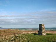 Triangulation pillar on the summit of Little Mell Fell - geograph.org.uk - 1517071