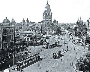 Victoria Terminus, Bombay in 1950