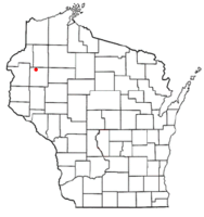 Location of Lakeland, Wisconsin