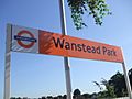 Wanstead Park stn signage