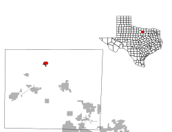 Location of Alvord, Texas