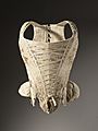 Woman's corset figured silk 1730-1740