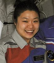 Yi So-yeon at ISS 08Apr17 (NASA-ISS016-E-036365)